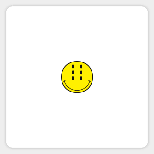 Six-Eyed Smiley Face, Small Magnet